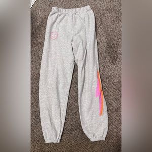 Grey starfit sweatpants